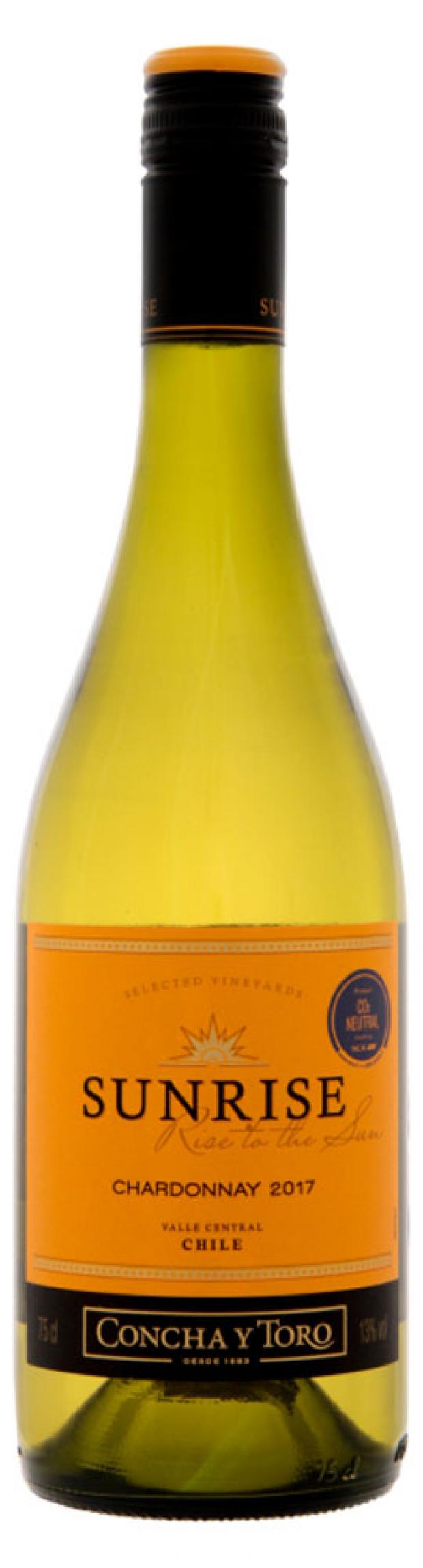 

Вино Sunrise Chardonnay белое полусухое Чили, 0,75 л