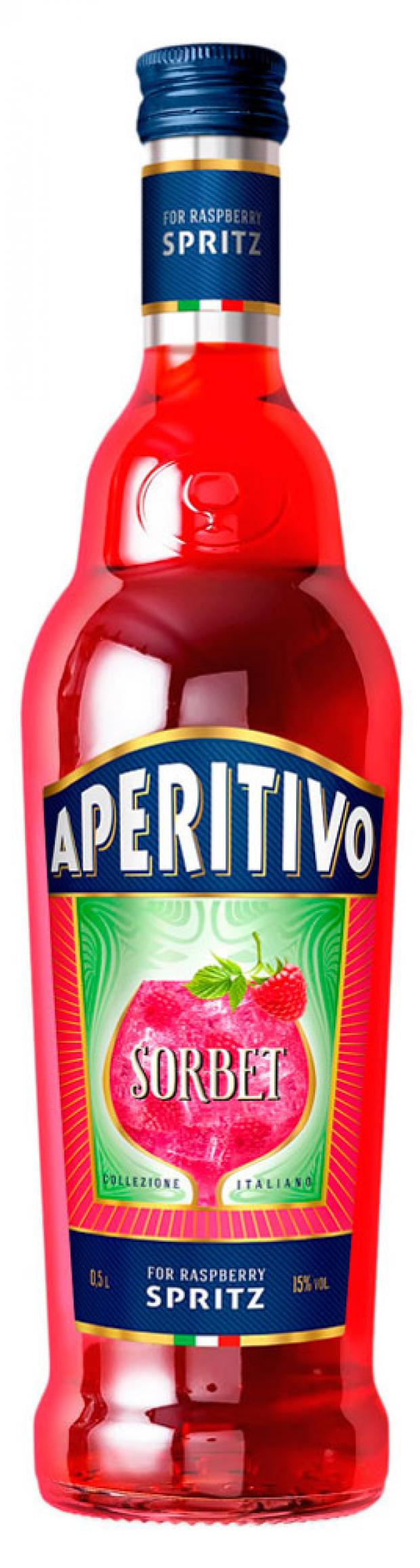 

Ликер Sorbet Aperitivo Малиновый Россия, 0,5 л