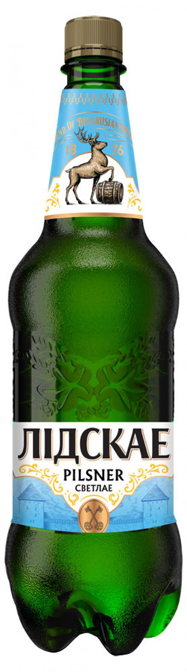 

Пиво «Лідскае» Pilsner светлое фильтрованное 4,2%, 1 л