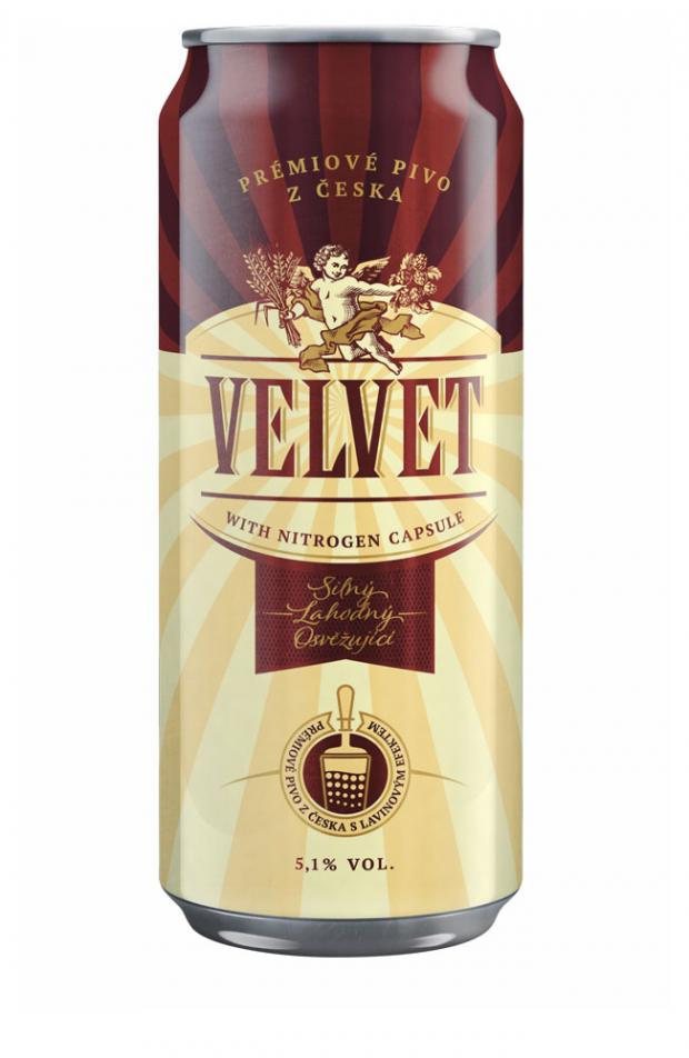 

Пиво Velvet светлое фильтрованное 5,1%, 440 мл
