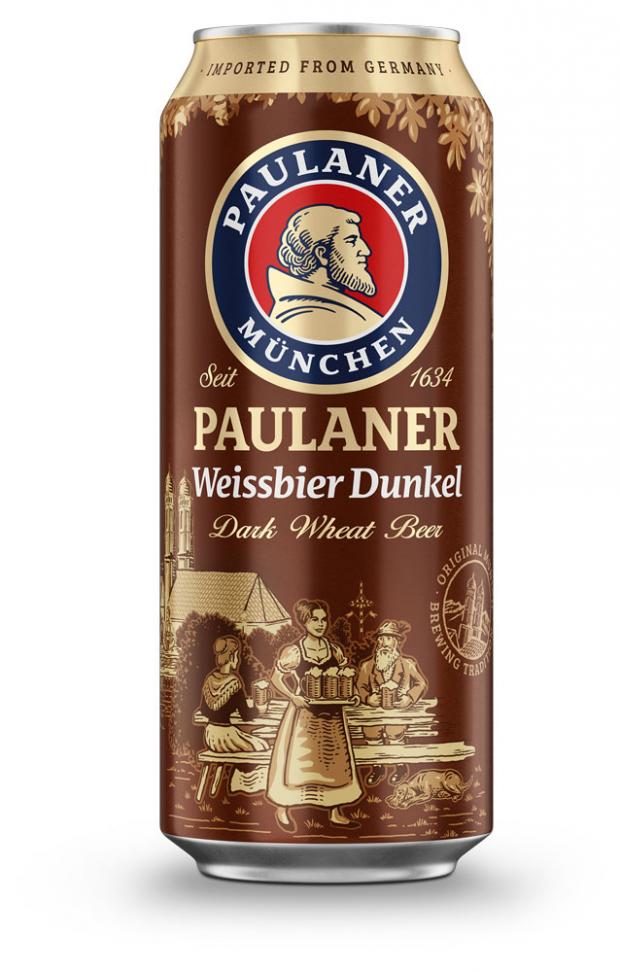 

Пиво Paulaner Weissbier Dunkel темное нефильтрованное 5,3%, 500 мл