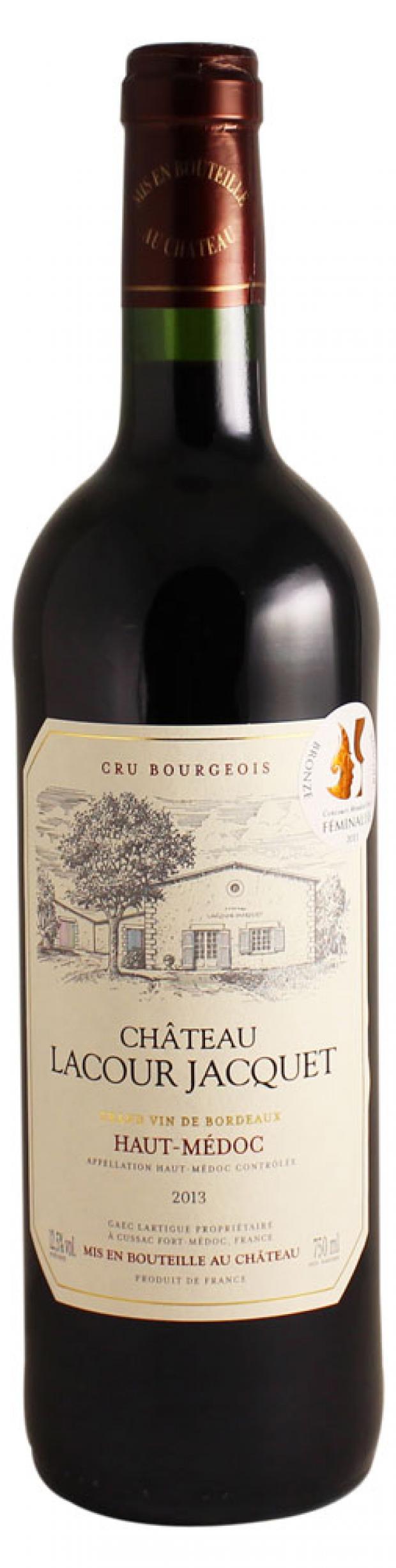 

Вино CHATEAU LACOUR JACQUET красное сухое Франция, 0,75 л