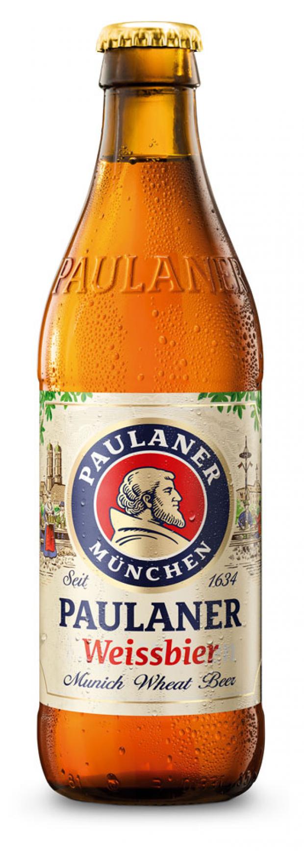 

Пиво Paulaner Weisbier светлое нефильтрованное 5,5%, 330 мл