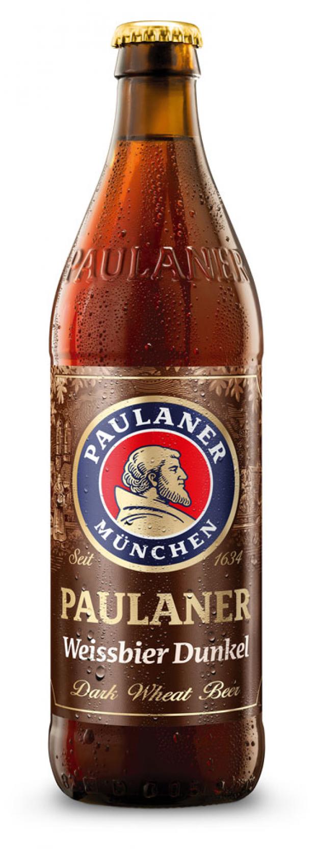 

Пиво Paulaner Weissbier Dunkel темное нефильтрованное 5,3%, 500 мл