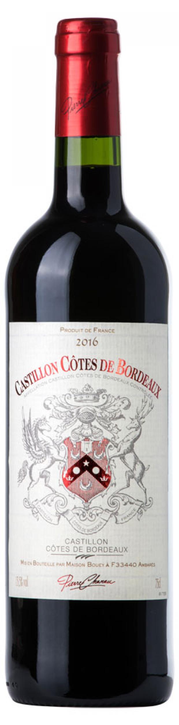 

Вино Pierre Chanau Castillon Cotes de Bordeaux красное сухое Франция, 0,75 л