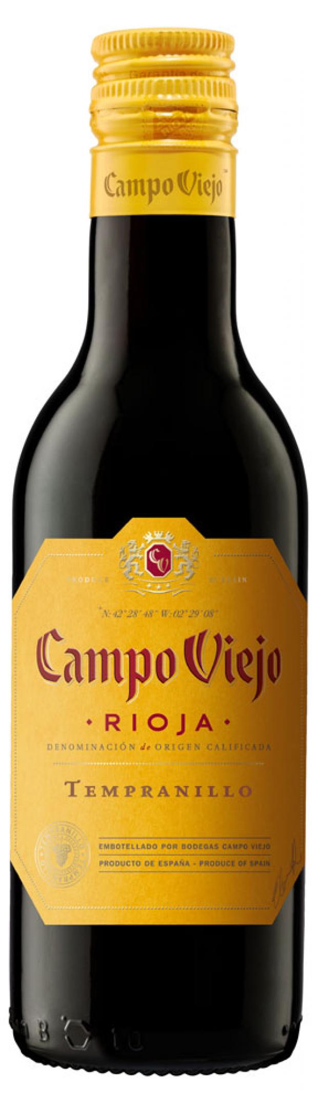 

Вино Campo Viejo Tempranillo красное сухое Испания, 0,187 л
