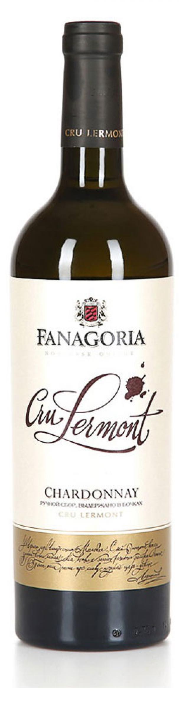 

Вино FANAGORIA Cru Lermont белое сухое Россия, 0,75 л
