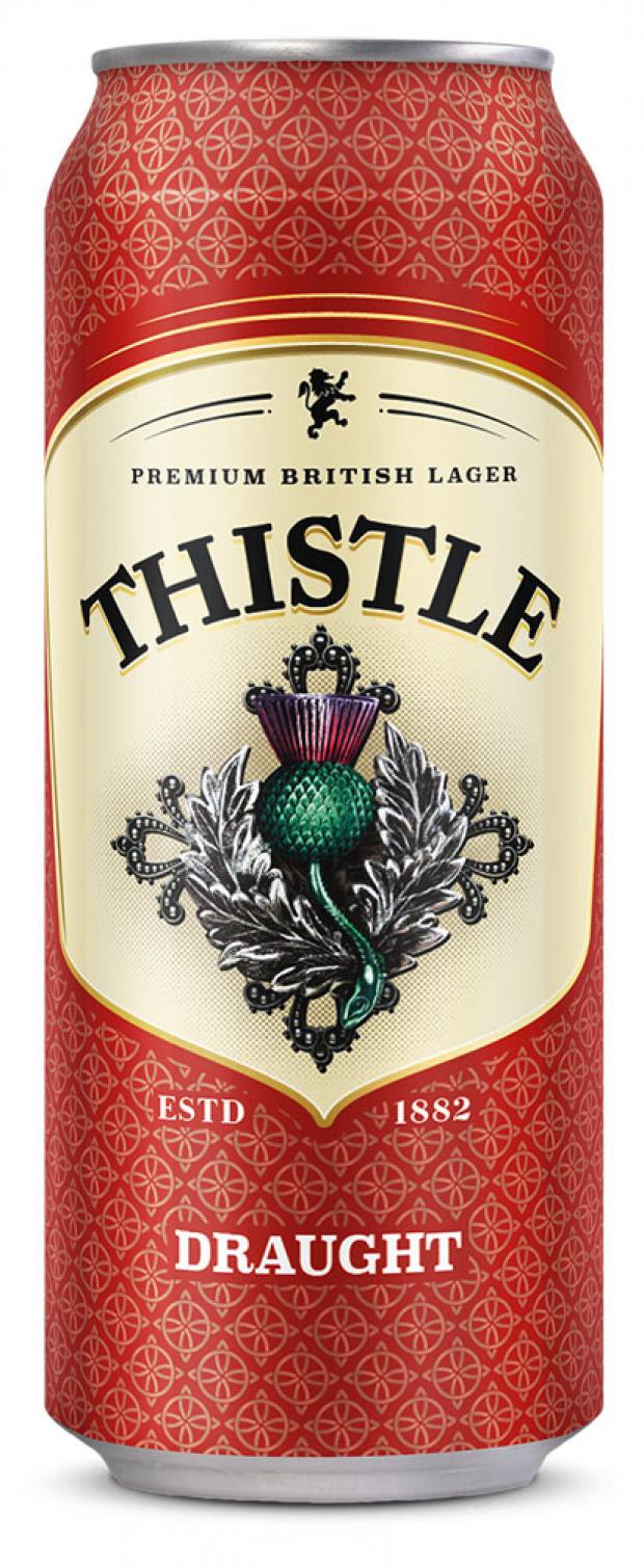 

Пиво Thistle Lager светлое фильтрованное 4,3%, 500 мл