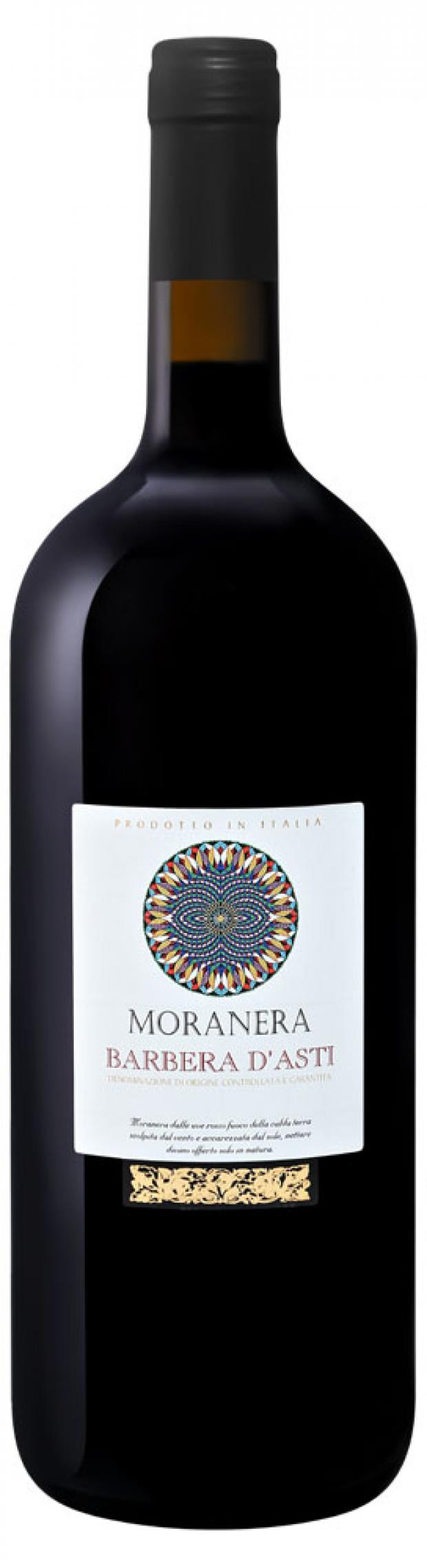 

Вино MORANERA BARBERA D'ASTI красное сухое Италия, 1,5 л