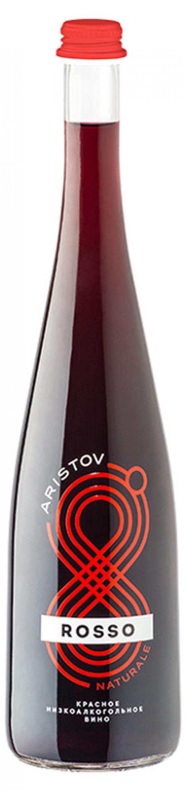 

Вино ARISTOV Rosso Naturale красное сухое Россия, 0,5 л