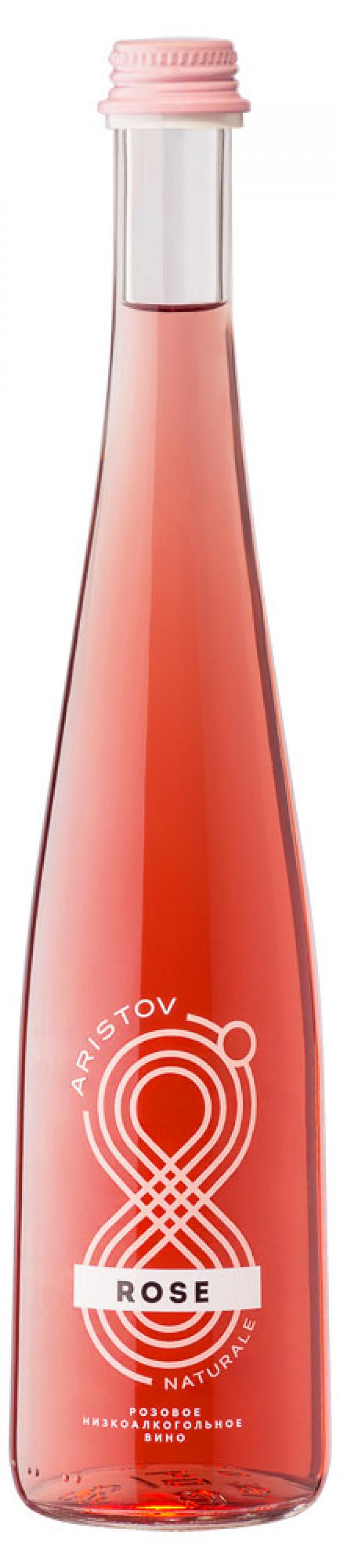 

Вино ARISTOV Rose Naturale розовое сухое Россия, 0,5 л