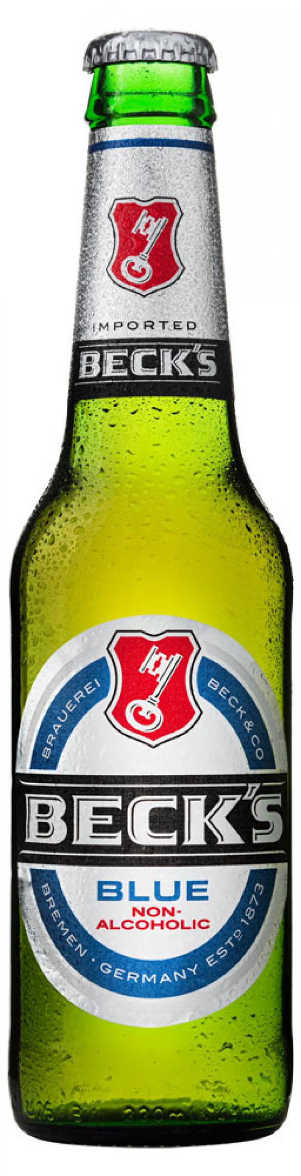 

Пиво безалкогольное Becks Blue фильтрованное 0,003%, 330 мл