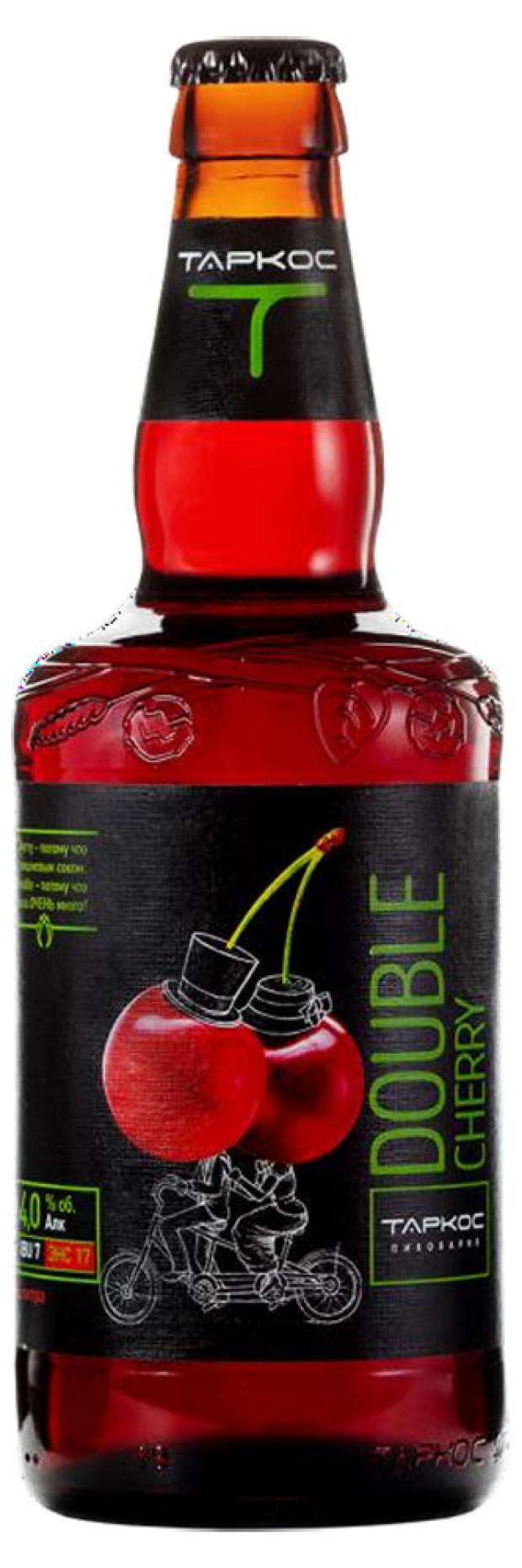 

Пивной напиток «ТАРКОС» Double Cherry Cпециальный № 6 светлое фильтрованное 4%, 500 мл