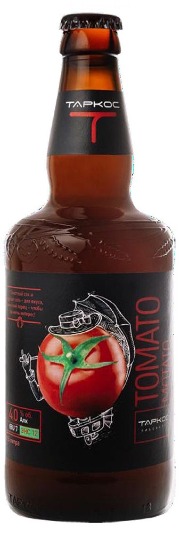 

Пивной напиток «ТАРКОС» Tomato Motato Специальный № 5 светлое нефильтрованное 4%, 500 мл