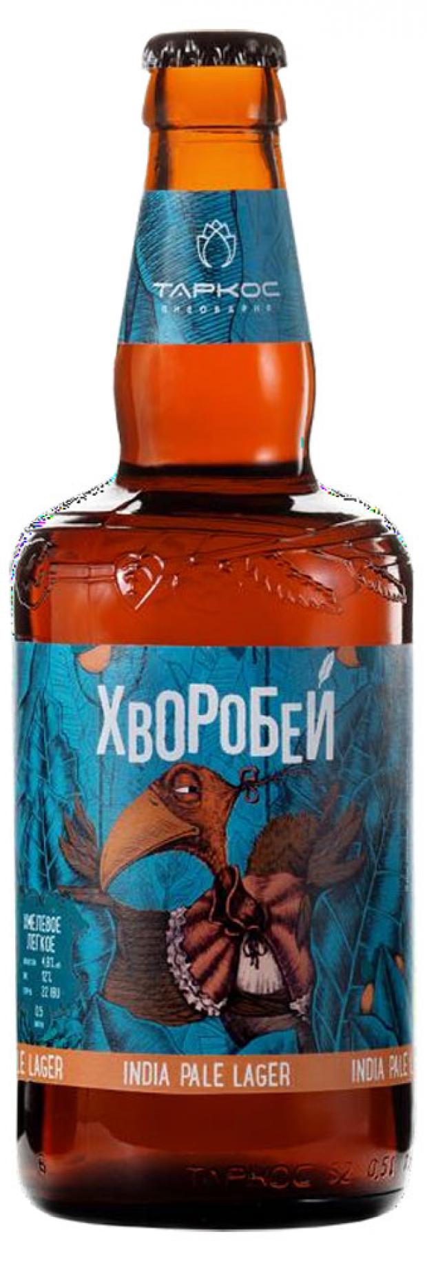 

Пиво «ТАРКОС» Хворобей светлое фильтрованное 4,8%, 500 мл
