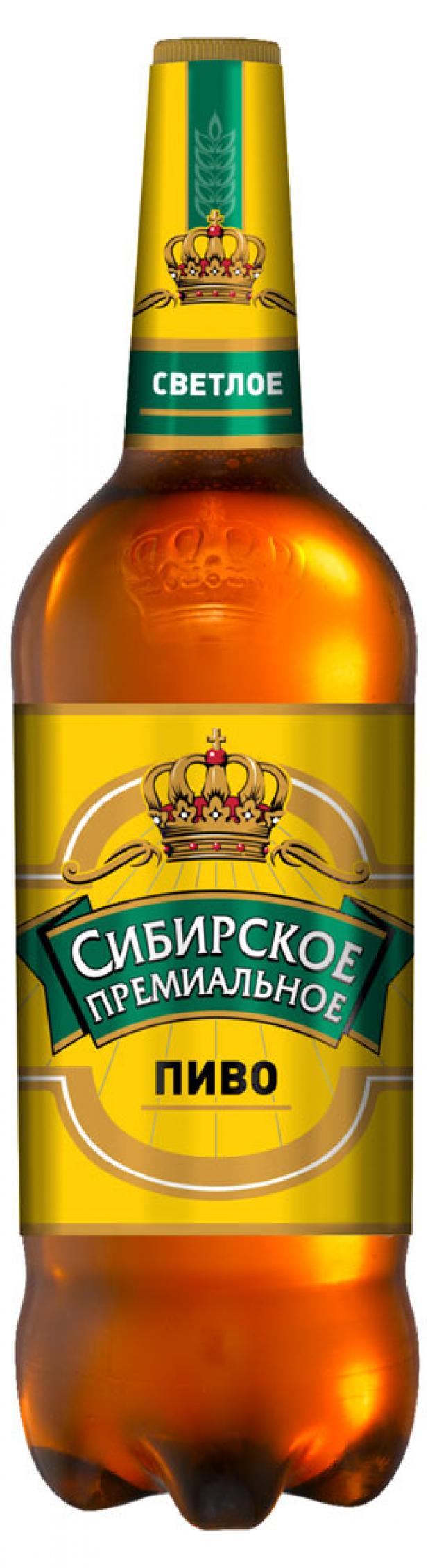 

Пиво «Сибирская Корона» светлое фильтрованное 4,9%, 1,4 л