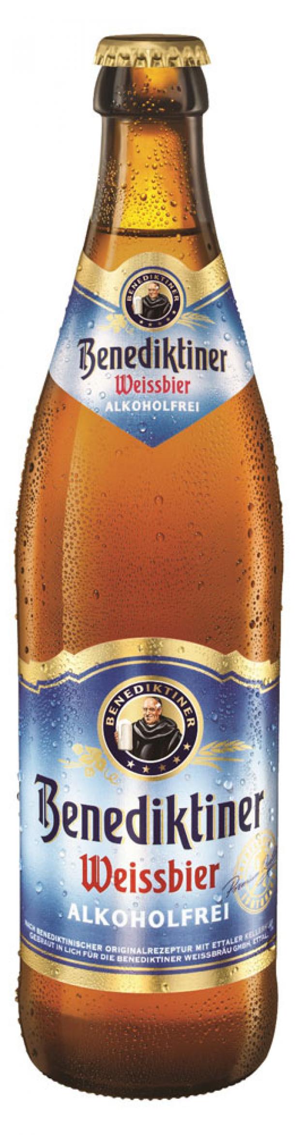 

Пиво безалкогольное Benediktiner Weissbier светлое нефильтрованное, 500 мл
