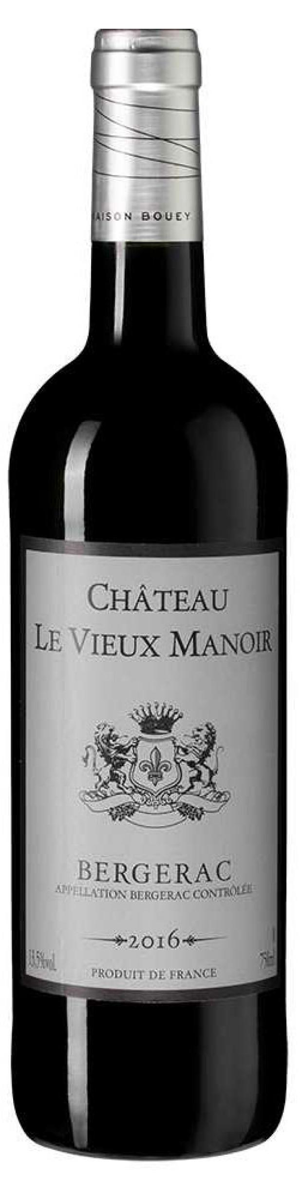 

Вино Chateau le Vieux Manoir (Bergerac)красное сухое Франция, 0,75 л