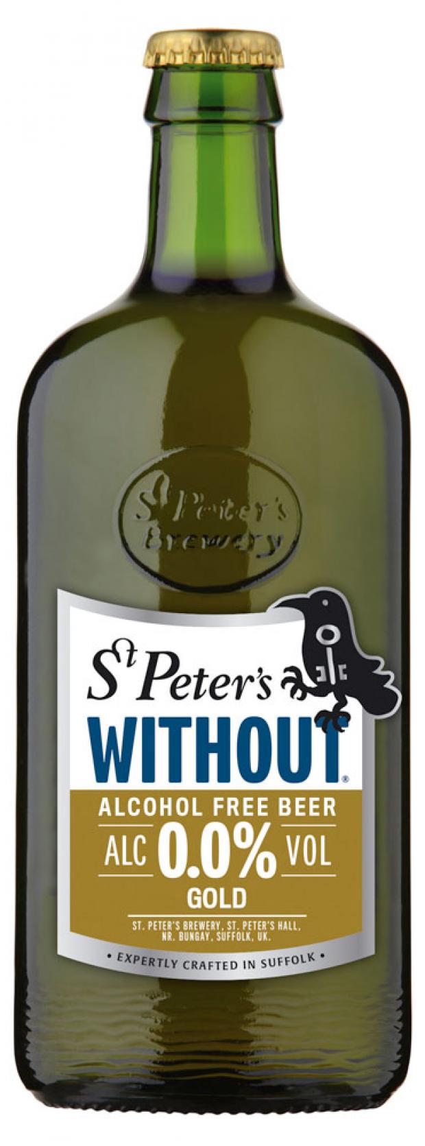 Пиво безалкогольное St.Peter’s Without Gold Alcohol Free светлое фильтрованное 0,05%, 500 мл