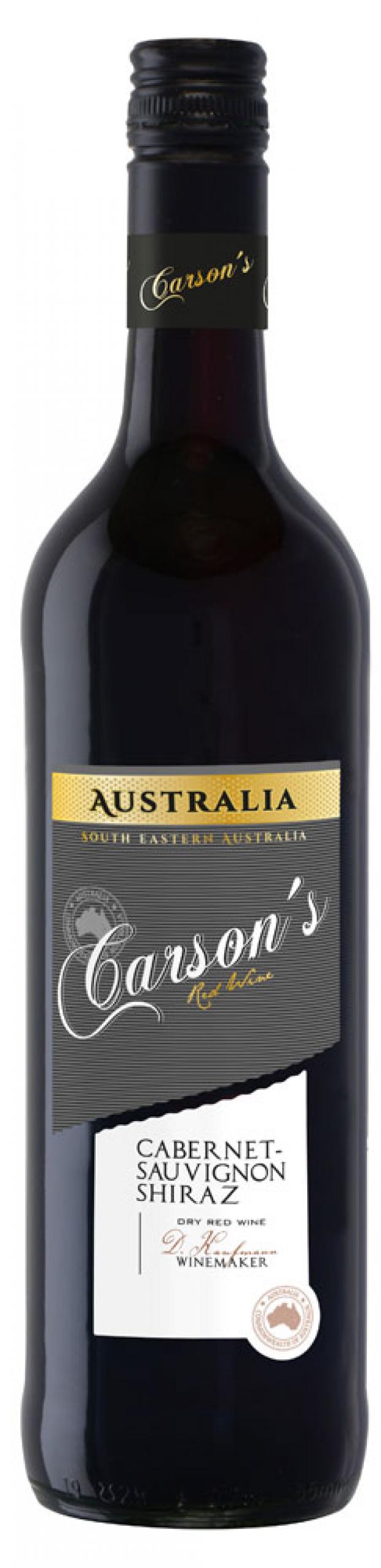 

Вино Carson's Cabernet Sauvignon Shiraz красное сухое Австралия, 0,75 л