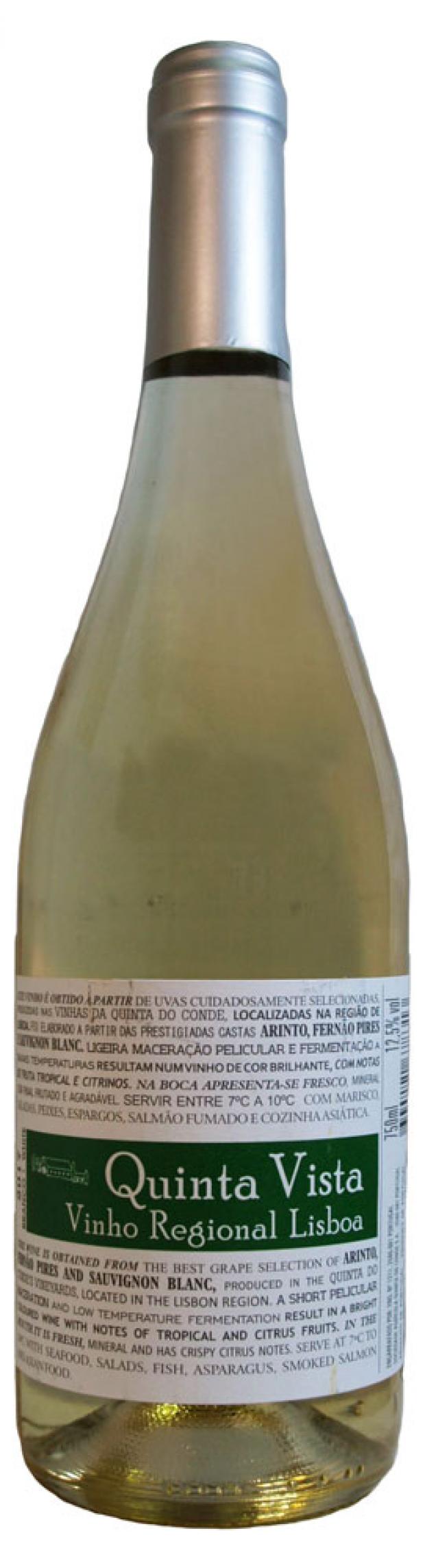 

Вино Quinta Vista Vinho Regional Lisboa белое сухое Португалия, 0,75 л