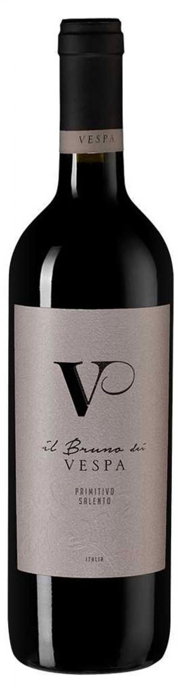 

Вино il Bruno dei Vespa Primitivo Salento красное полусухое Италия, 0,75 л