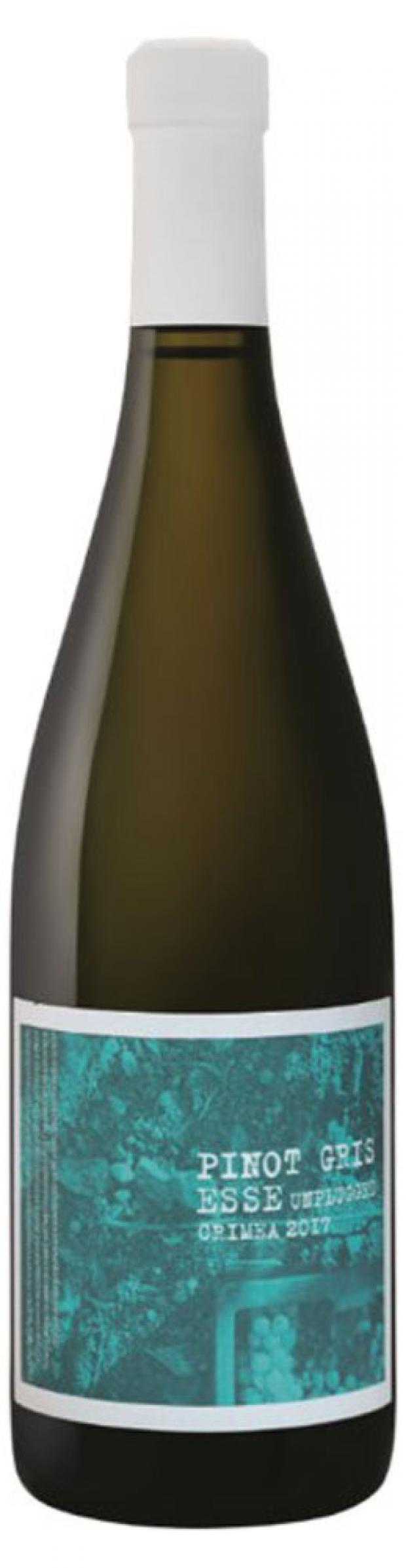 

Вино Esse Unplugged Pinot Gris сухое Россия, 0,75 л