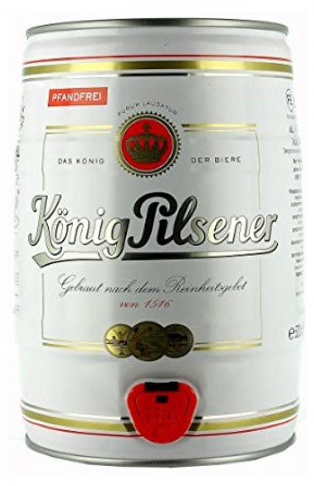 

Пиво Konig Pilsener светлое фильтрованное 4,9%, 5 мл