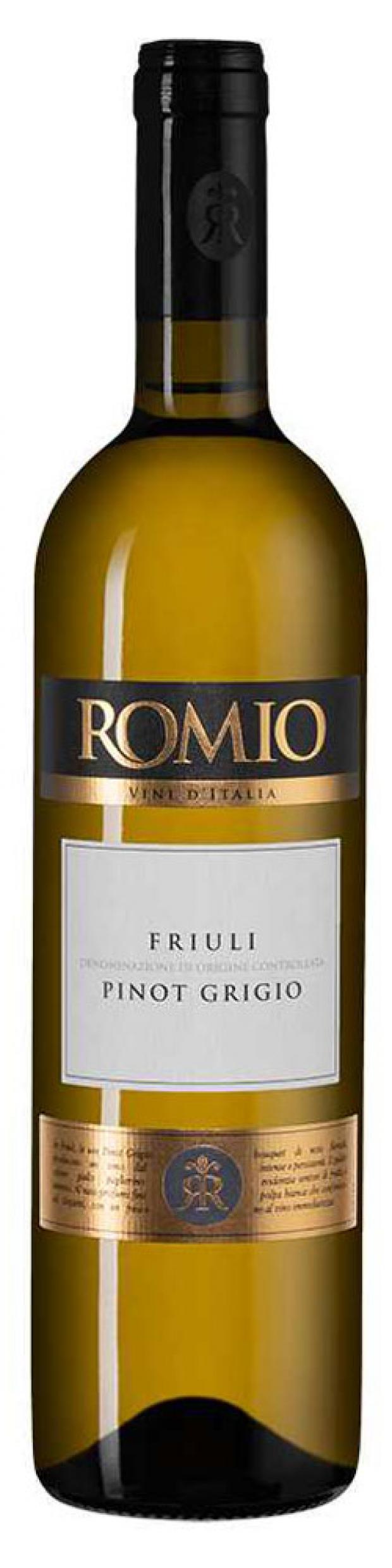 

Вино Romio Pinot Grigio Friuli белое полусухое Италия, 0,75 л