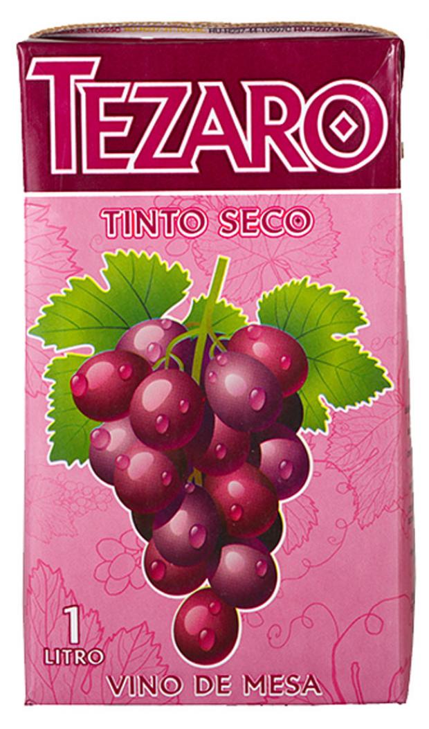 

Вино Tezaro Tinto Seco столовое сухое красное Россия, 1 л