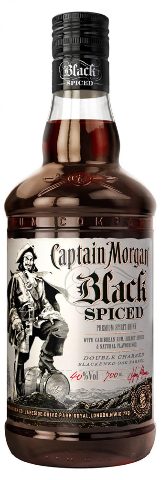 

Ром Captain Morgan Black Spiced Шотландия, 0,7 л