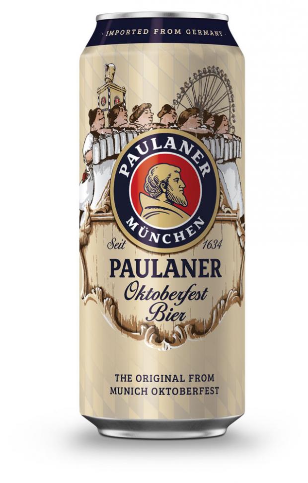 

Пиво Paulaner Oktoberfest светлое фильтрованное 6%, 500 мл
