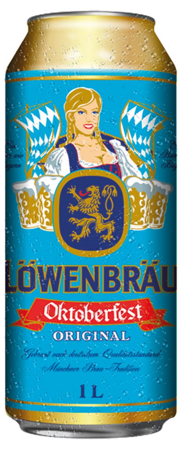 

Пиво Lowenbrau Original светлое фильтрованное 5,4%, 1 л