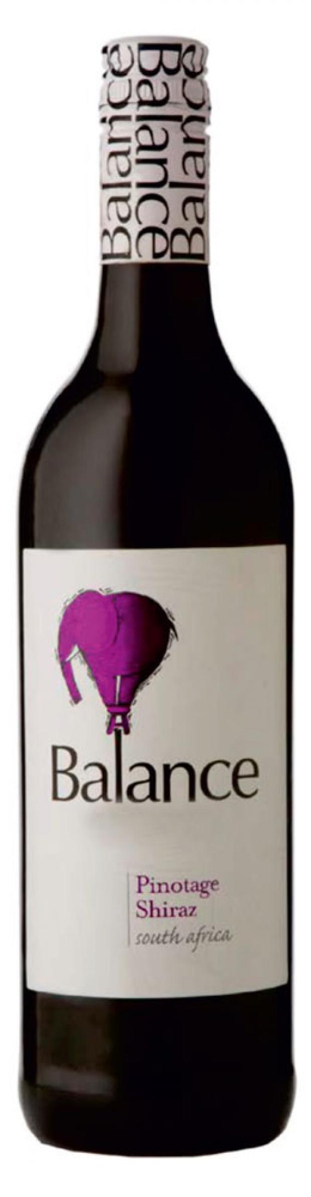 

Вино Balance Pinotage Shiraz красное полусухое ЮАР, 0,75 л