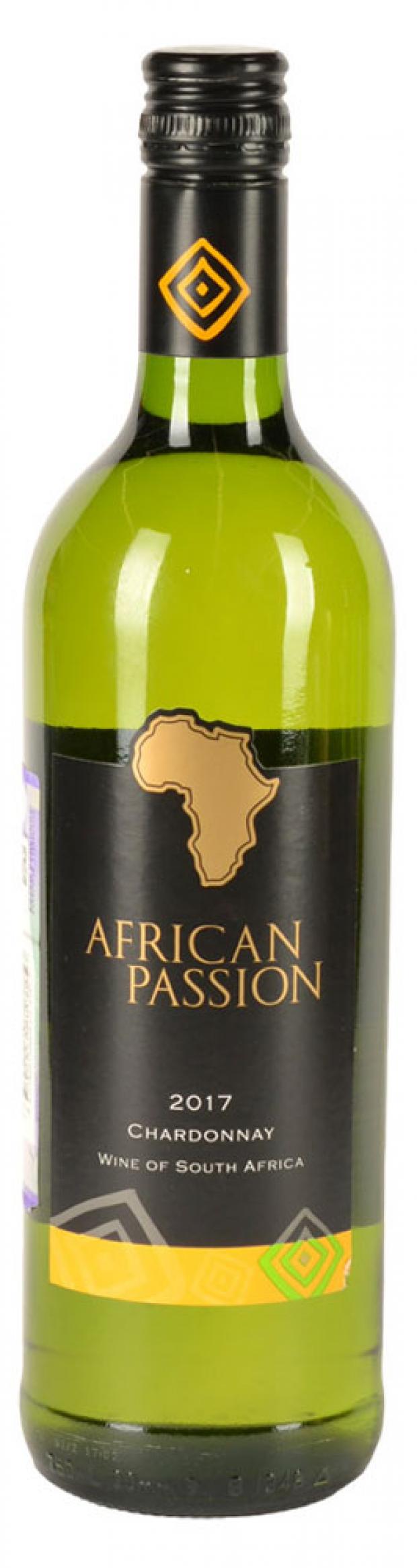 

Вино AFRICAN PASSION Chardonnay белое полусухое ЮАР, 0,75 л