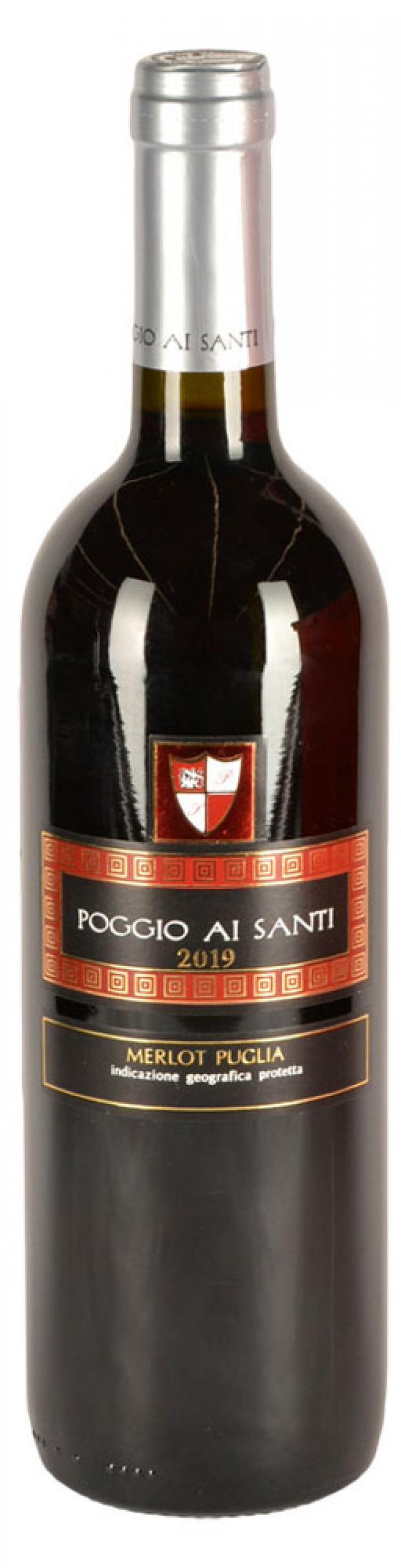 

Вино POGGIO AI SANTI Merlot красное сухое Италия, 0,75 л