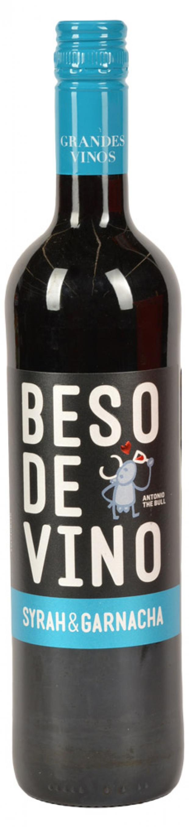 

Вино Beso de Vino Syrah & Garnacha красное сухое Испания, 0,75 л