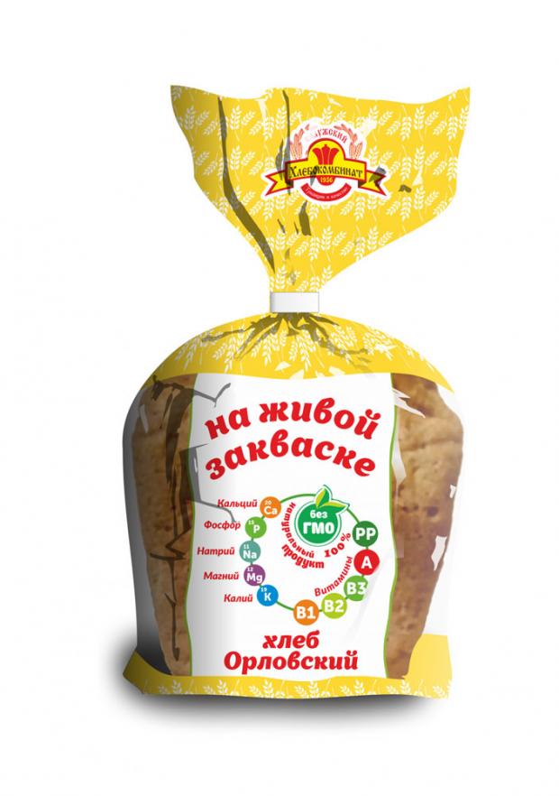 

Хлеб «Калужский хлебокомбинат» Орловский формовой, 350 г