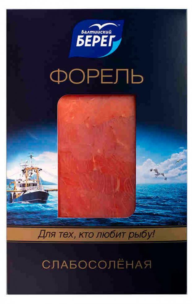 Форель слабосоленая Балтийский берег ломтики 100 г 168₽