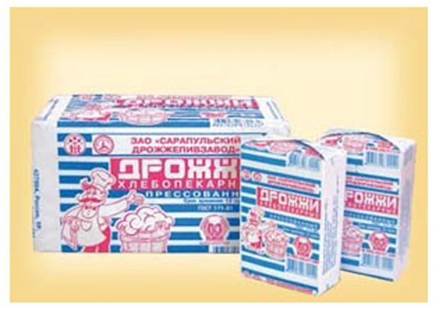 

Дрожжи хлебопекарные прессованные, 100 г