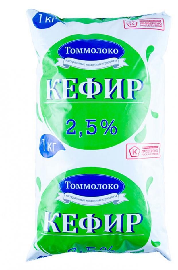 

Кефир «Томмолоко» 2,5%, 1 л
