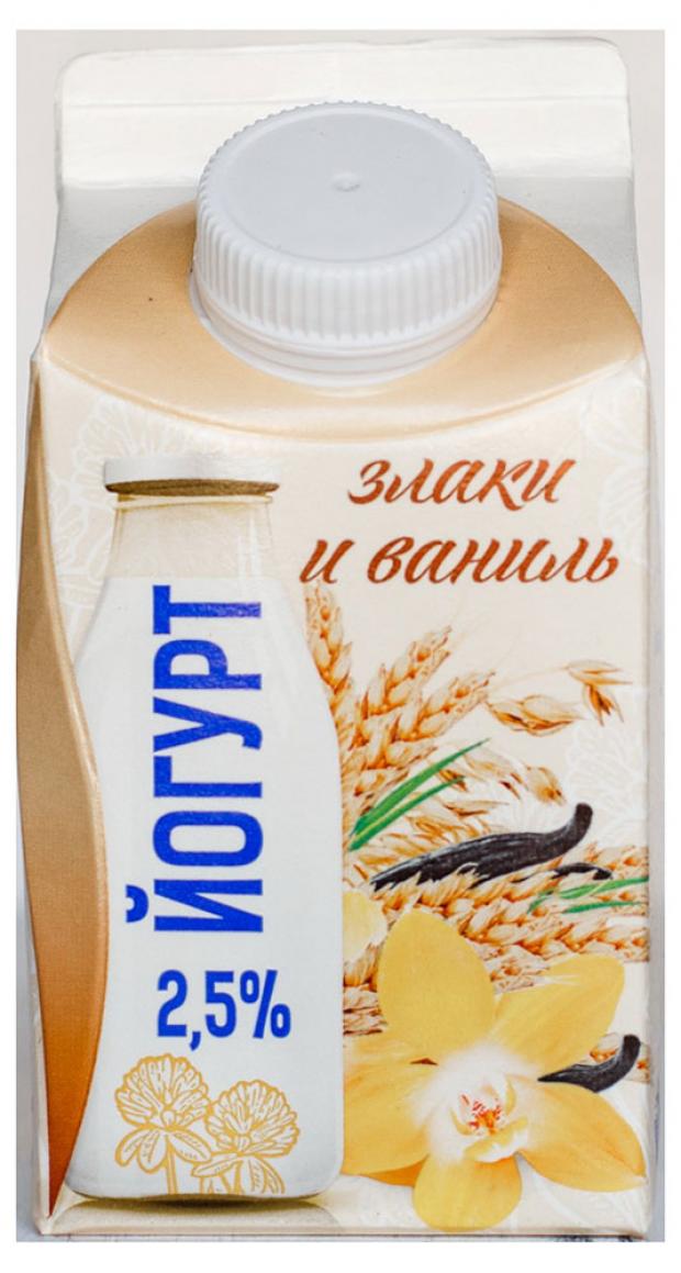 

Йогурт «АТЛ ПЛЮС» злаки-ваниль 2,5%, 450 г