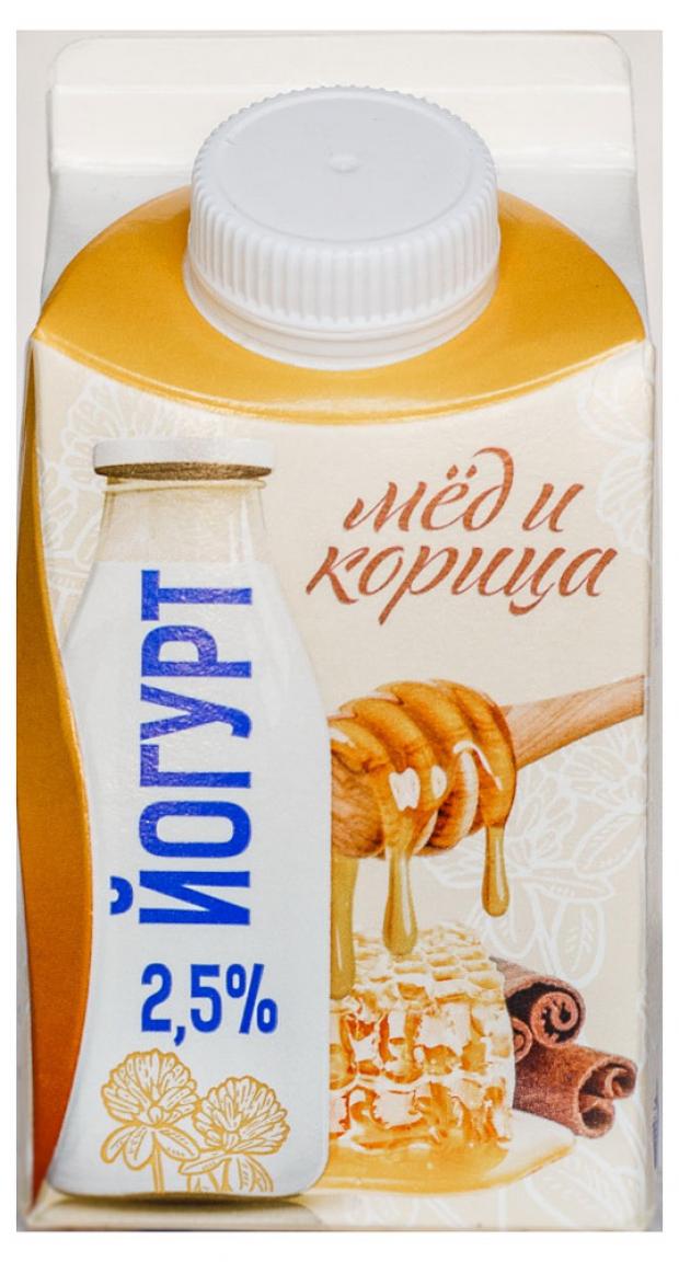 

Йогурт «АТЛ ПЛЮС» мед-корица 2,5%, 450 г
