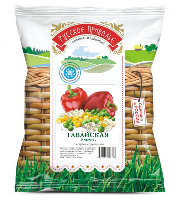 

Гавайская смесь замороженная «Русское приволье», 400 г