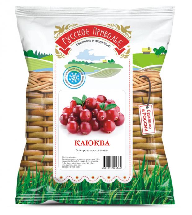 

Клюква замороженная «Русское приволье», 300 г