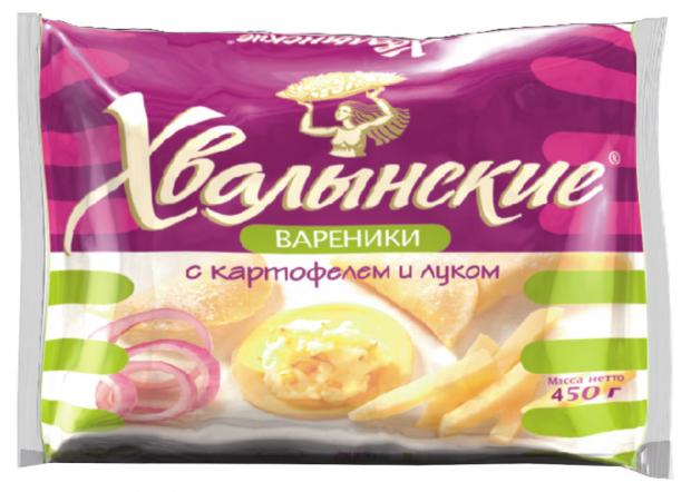 

Вареники «Хвалынские» С картофелем и луком, 450 г