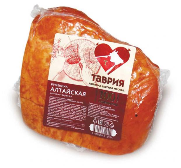 

Буженина варено-копченая «Таврия» Алтайская запеченая, 300 г