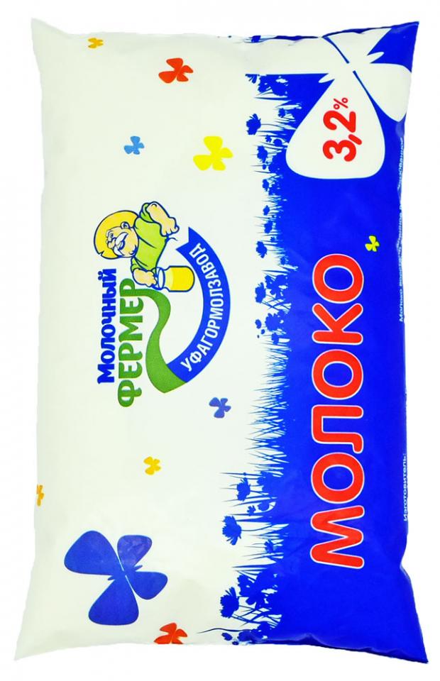 

Молоко «МОЛОЧНЫЙ ФЕРМЕР» пастеризованное 3,2%, 1000 мл