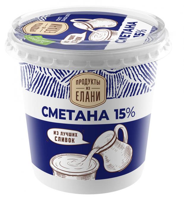 

Сметана «Продукты из Елани» 15%, 300 г
