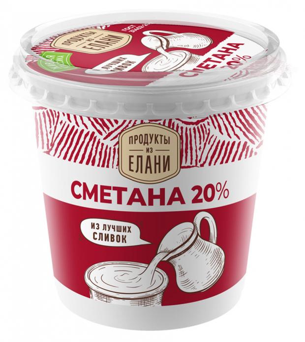 

Сметана «Продукты из Елани» 20%, 300 г